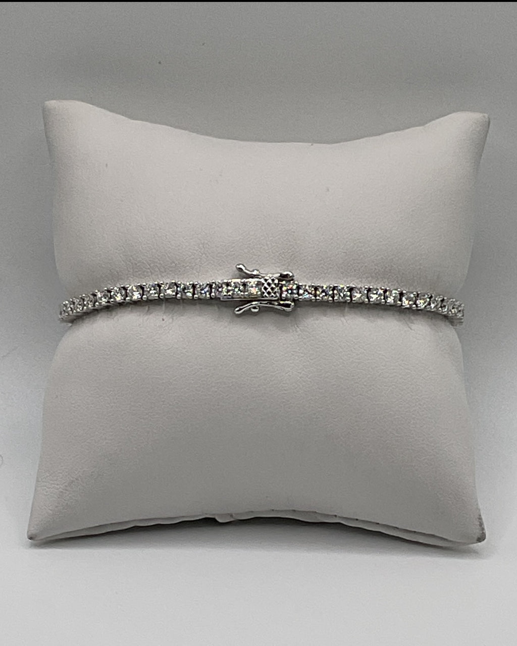 Bling Collection - Moissanite Tennis Bracelet (Sterling)
