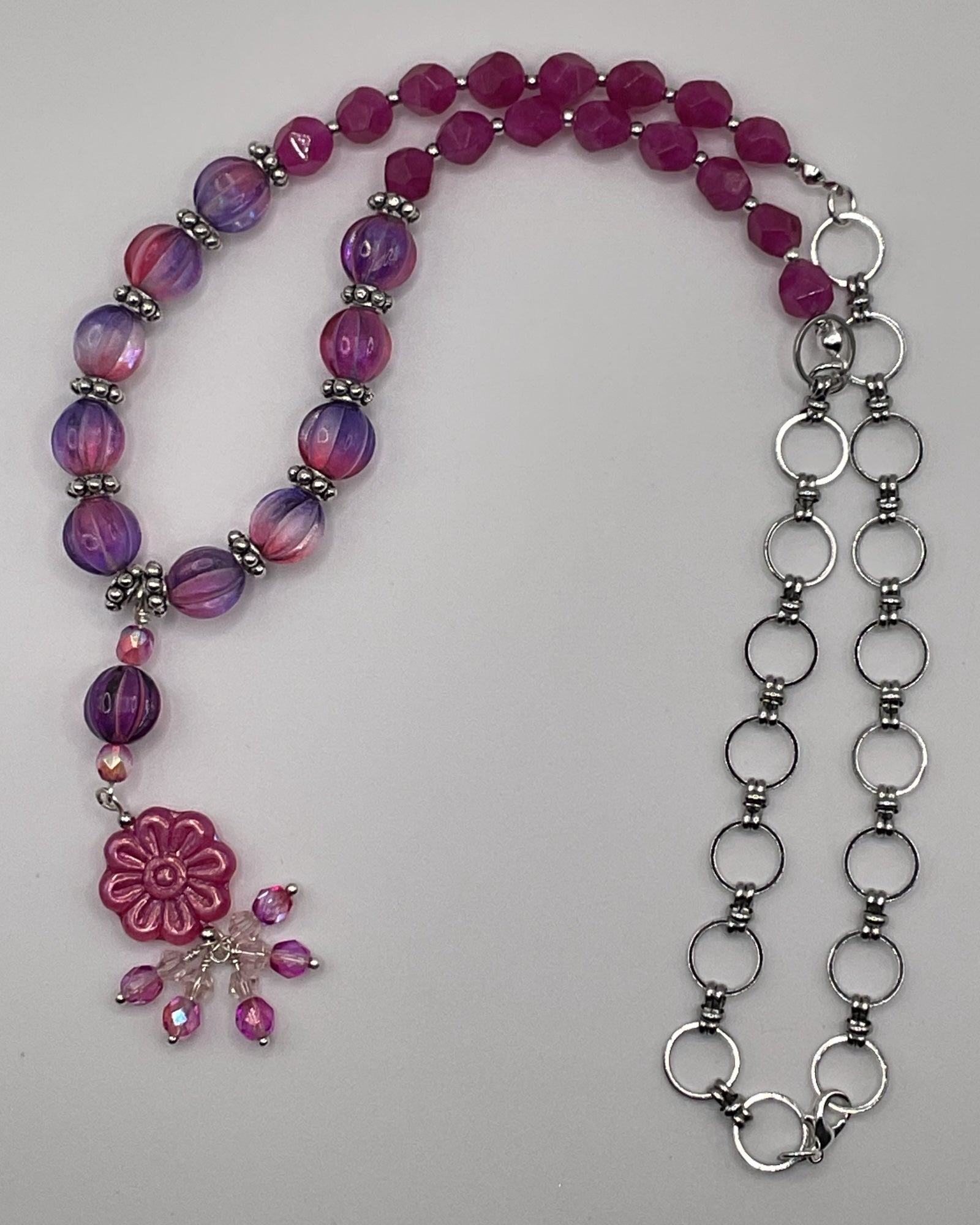 3-Piece Pink Jewelry Set
