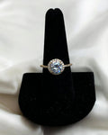 Bling Collection - Solitaire Ring (Cubic Zirconia) (Sterling)