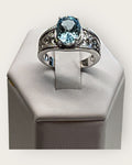 Affordable Luxury Collection - Blue Topaz Gemstone Ring (Sterling)