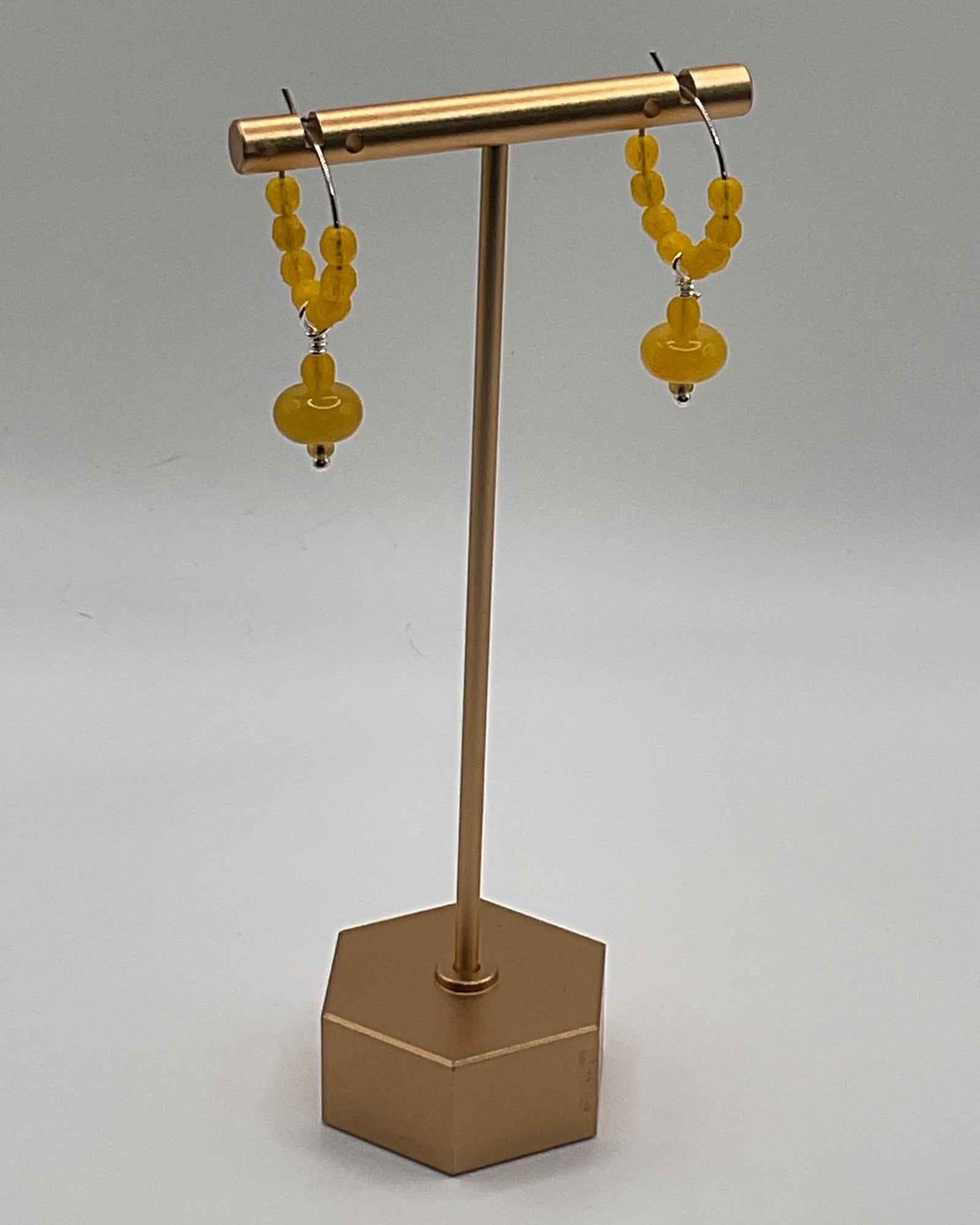 2-Piece Yellow Sunflower Jewelry Set