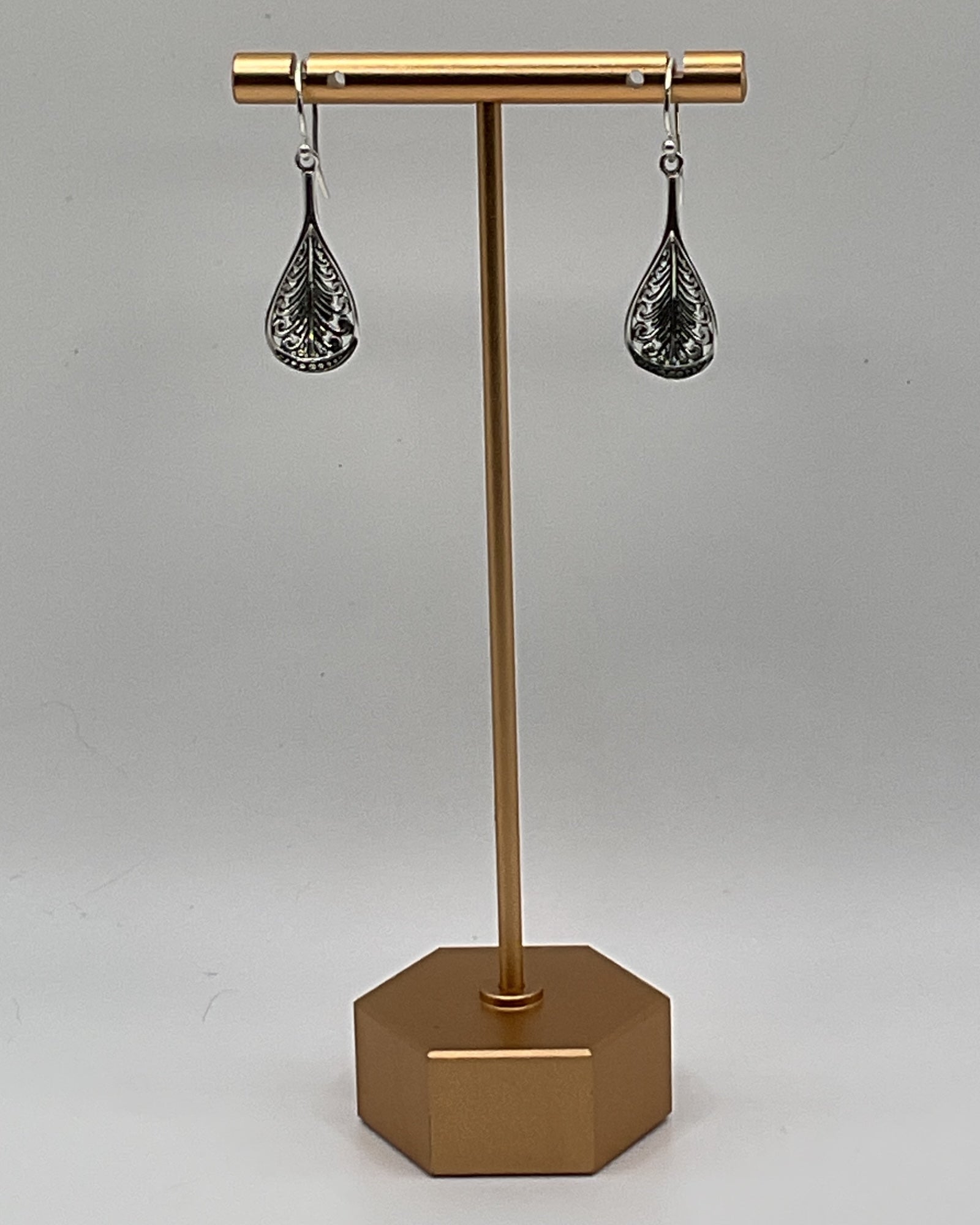 Bling Collection - Textured Designer Earrings (Sterling)
