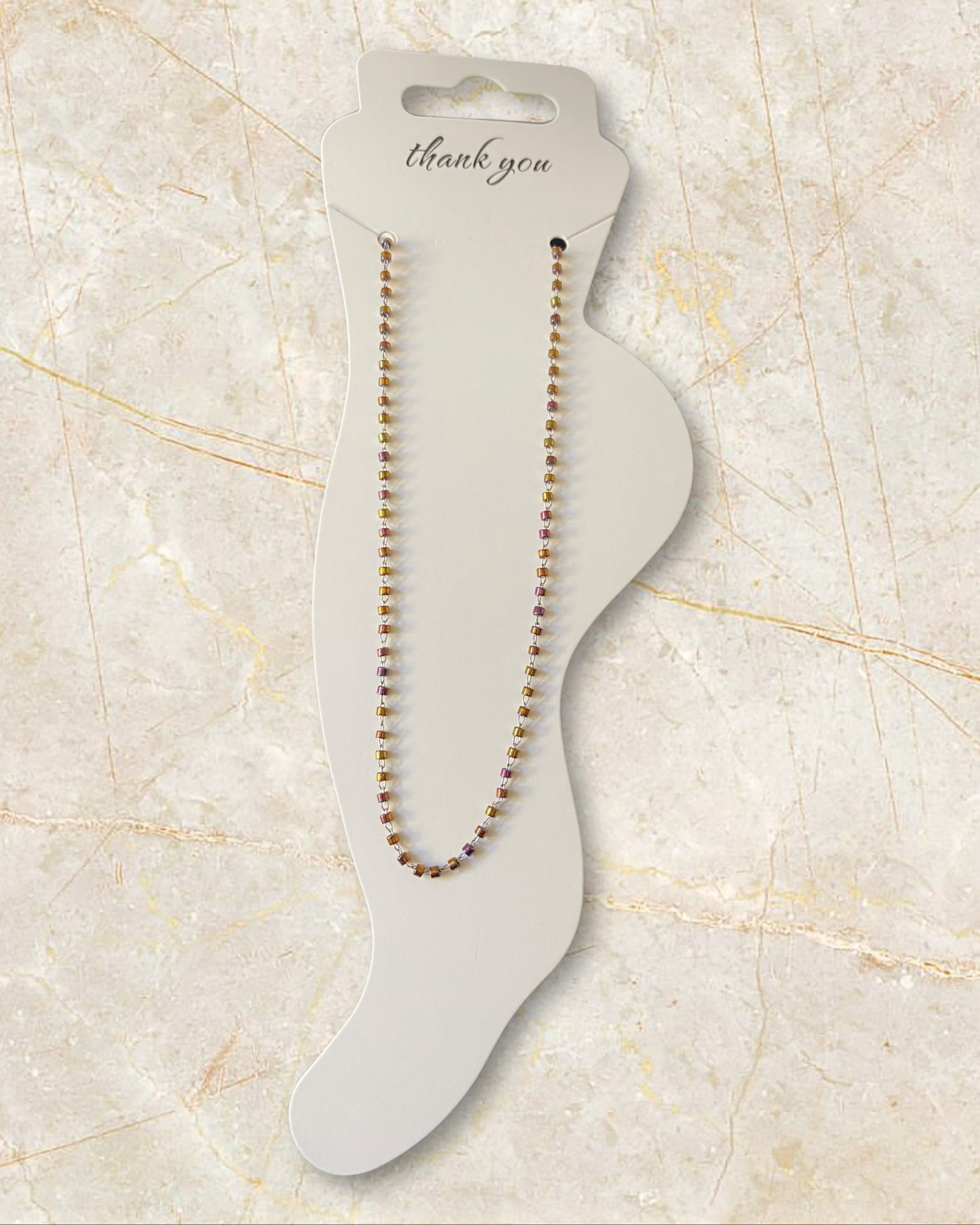 2) Anklet (medium)