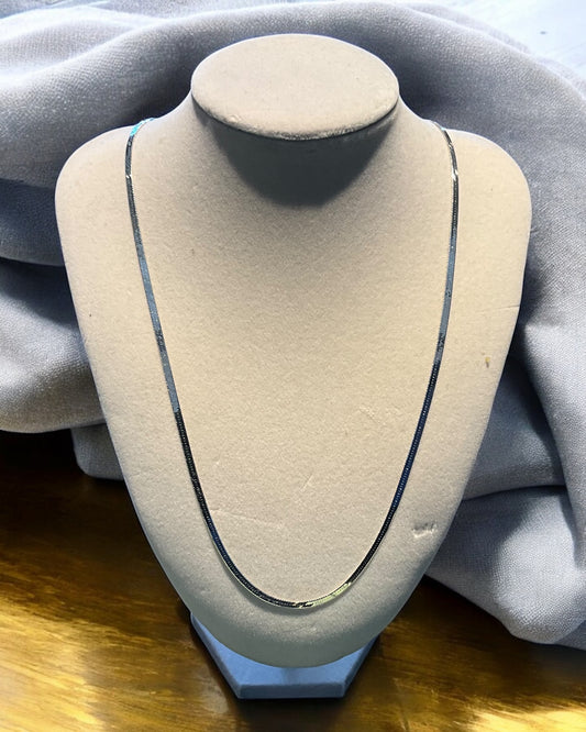 Bling Collection - Chain Necklace (Herringbone)