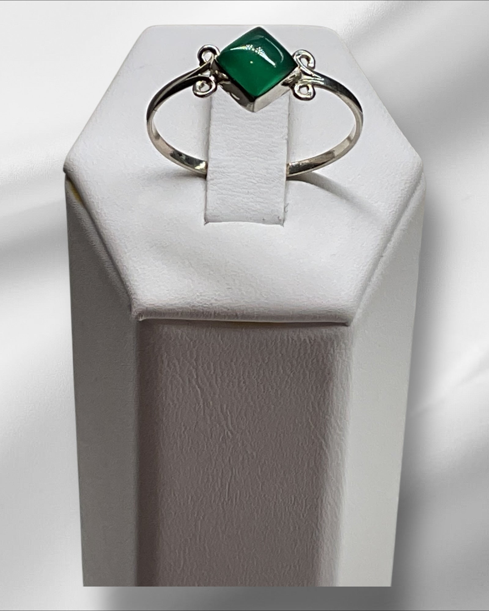 Bling Collection - Onyx Gemstone Ring (Sterling)