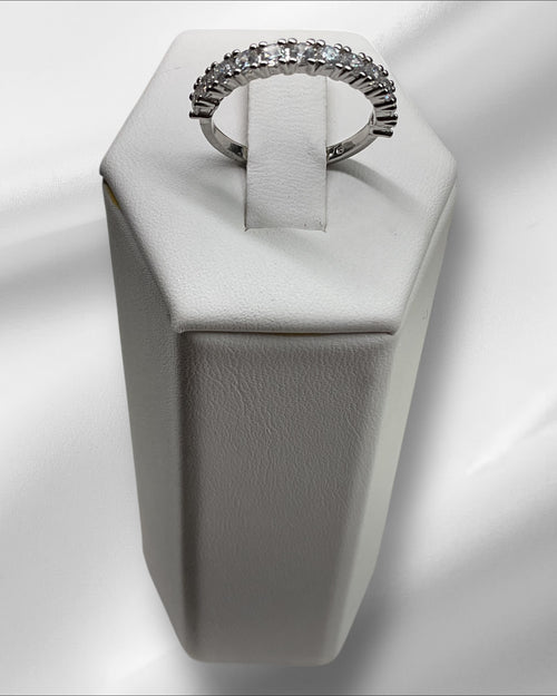 Bling Collection - Eternity Ring (Cubic Zirconia) (Sterling)