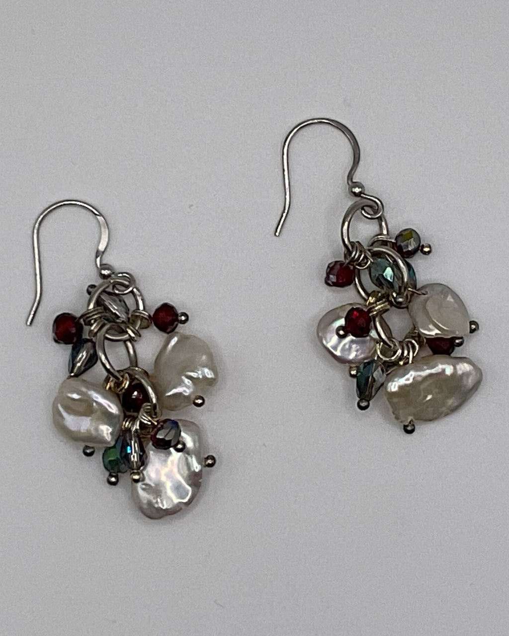 Bling Collection - Pearl Designer Earring (Sterling)