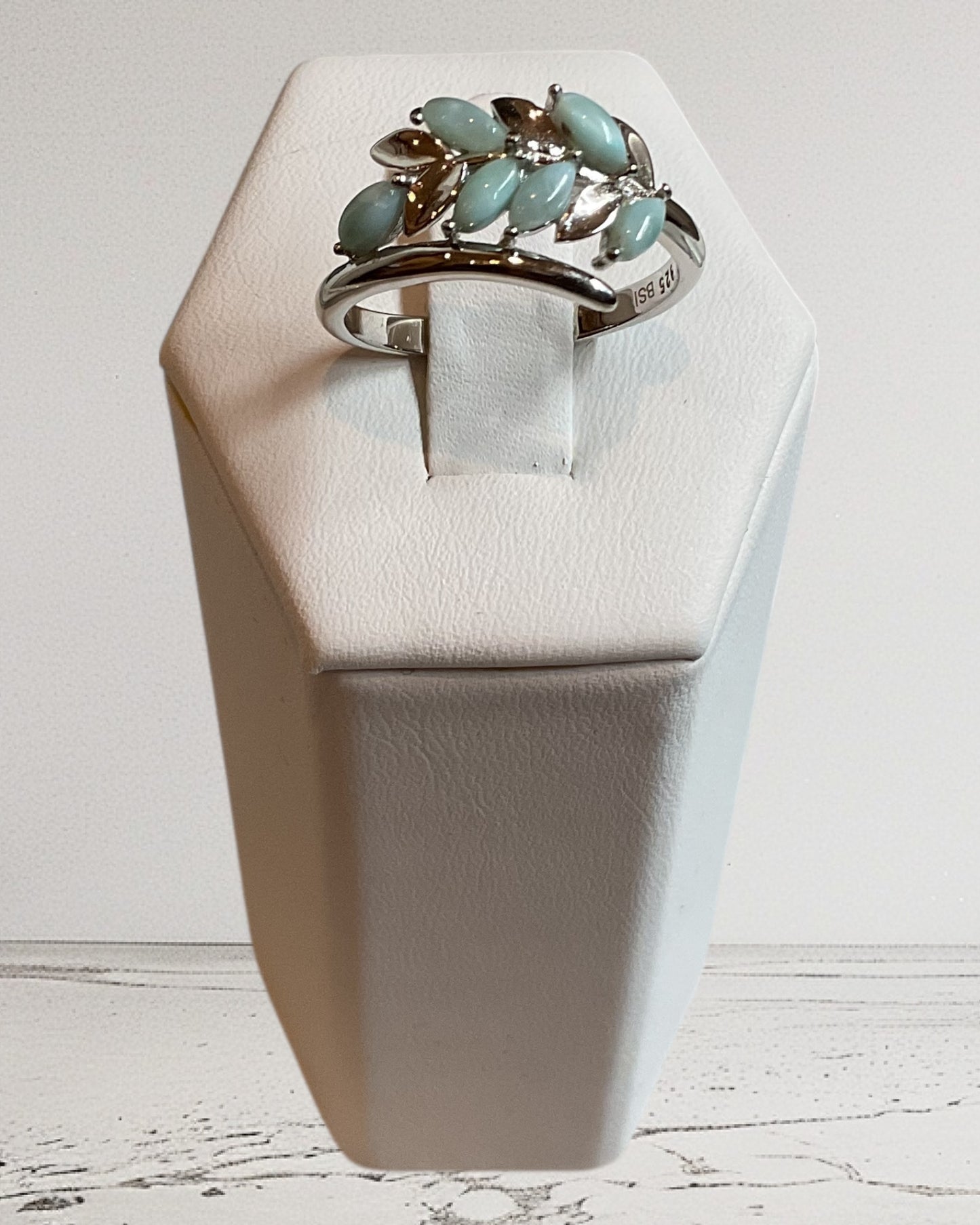 Bling Collection - Gemstone Ring (Larimar)