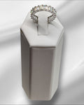 Bling Collection - Moissanite Eternity Ring (Sterling)