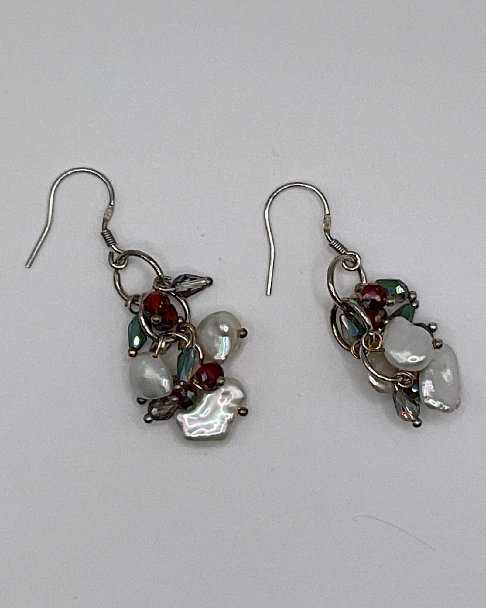 Bling Collection - Pearl Designer Earring (Sterling)