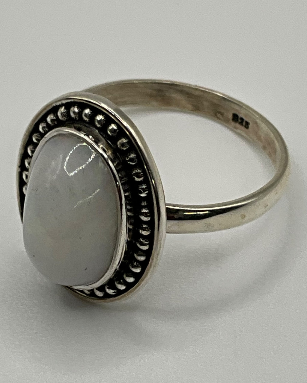 Bling Collection - Opal Gemstone Ring (Sterling)