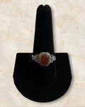 Bling Collection - Carnelian Gemstone Ring (Sterling)