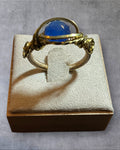 Blue Sapphire Ring (Cubic Zirconia)