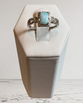 Bling Collection - Larimar Gemstone Ring (Sterling)