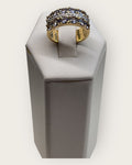Affordable Luxury Collection - Tanzanite & Topaz Gemstone Ring (Sterling)