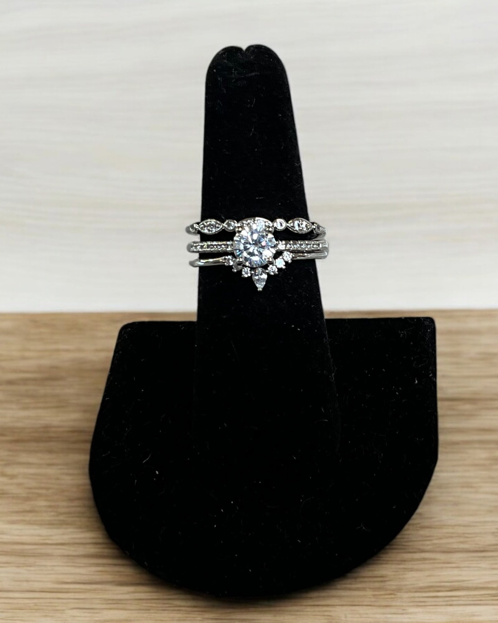 Bling Collection - Engagement/Engagement Set (Cubic Zirconia)