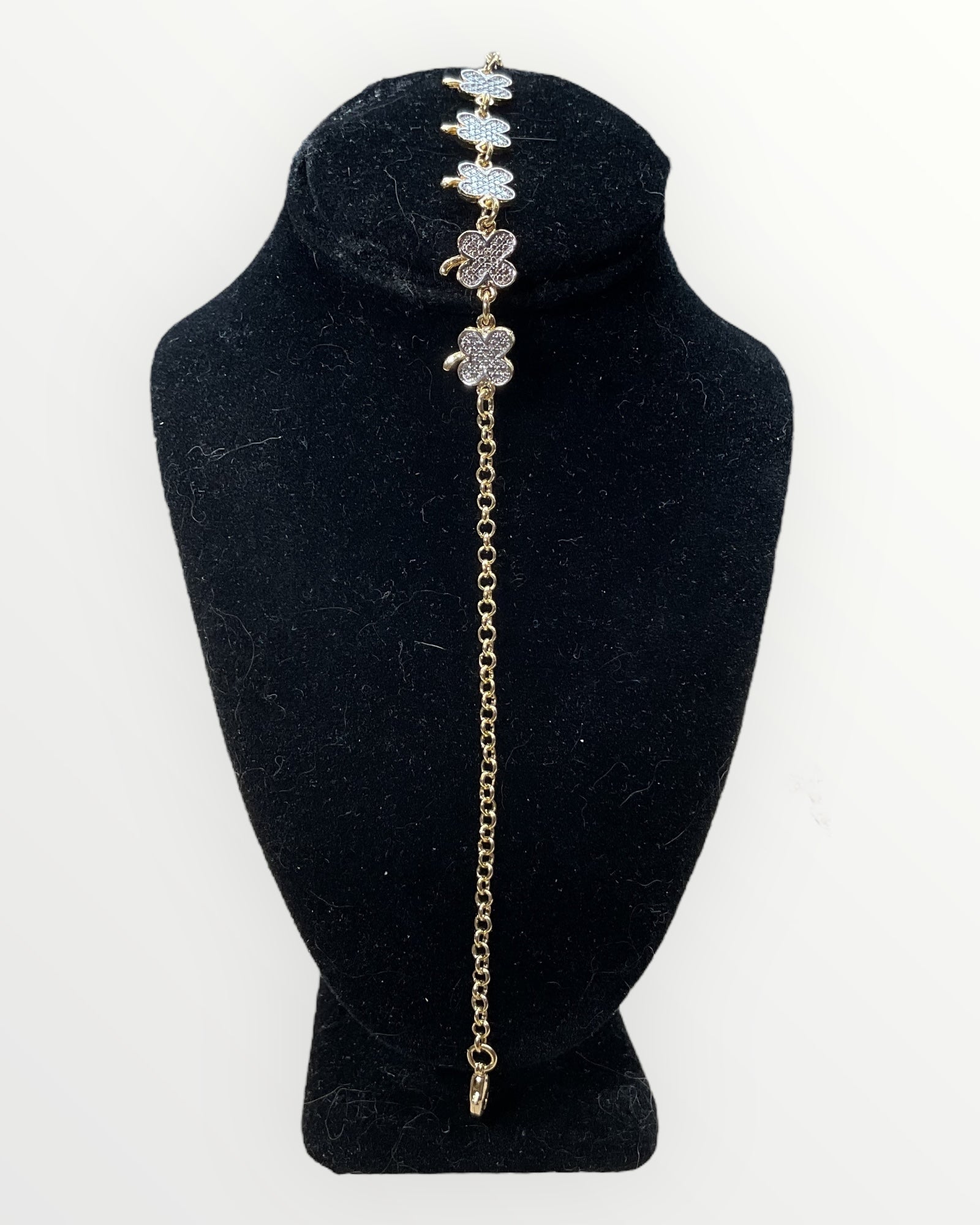 Bling Collection - Anklet (Clover)