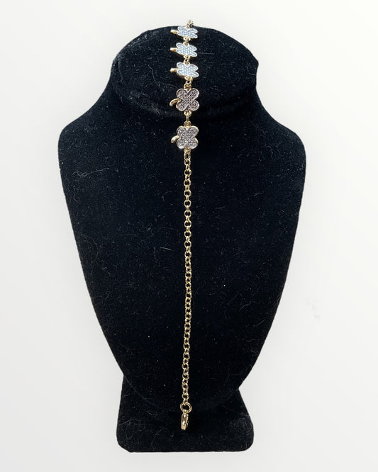 Bling Collection - Anklet (Clover)