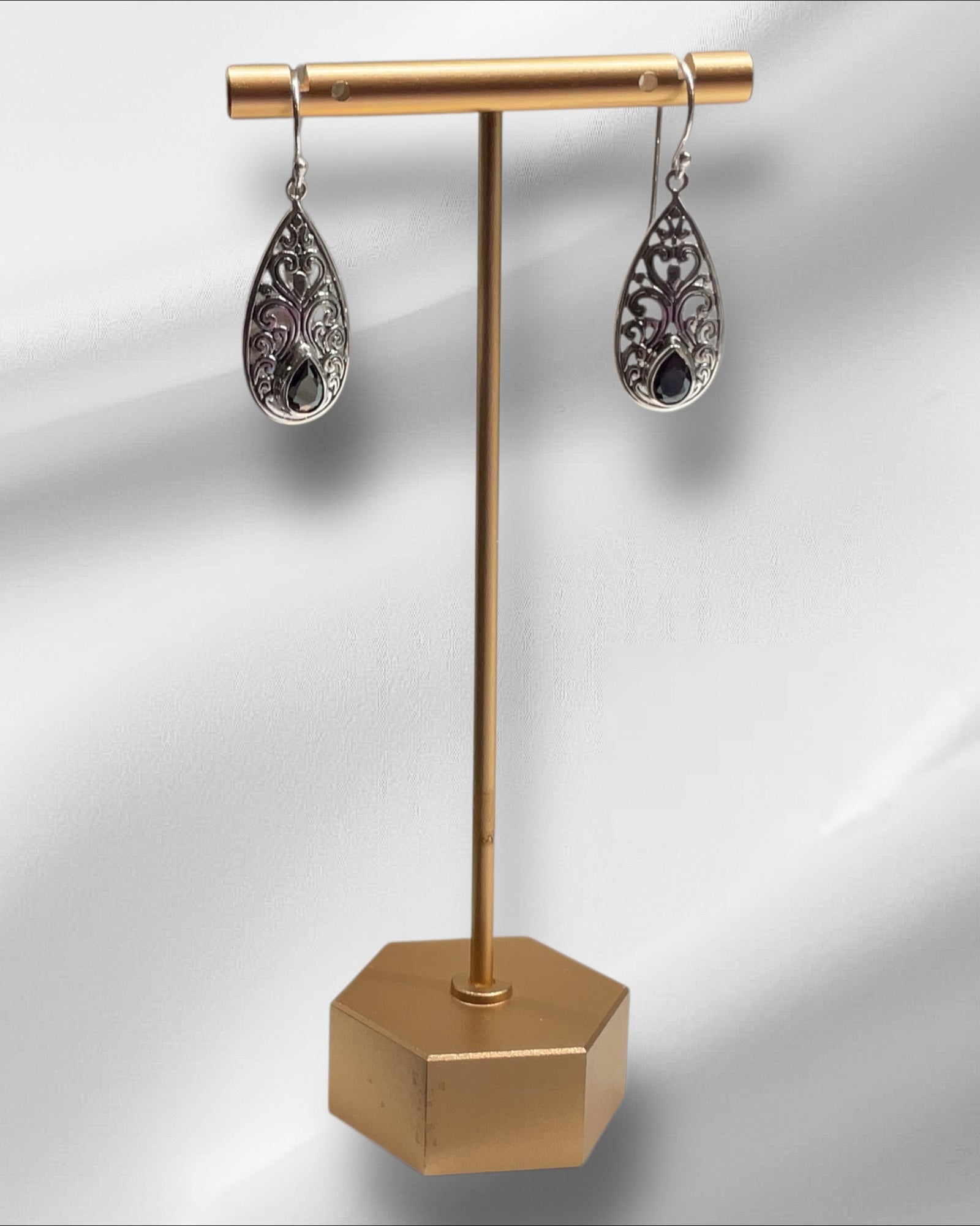 Bling Collection - OnyxDesigner Earring (Sterling)