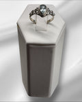 Bling Collection - Blue Topaz Gemstone Ring (Sterling)