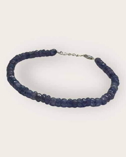 Bling Collection - Tanzanite Designer Bracelet (Sterling)