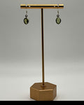 Bling Collection - Peridot Designer Earring - (Sterling)