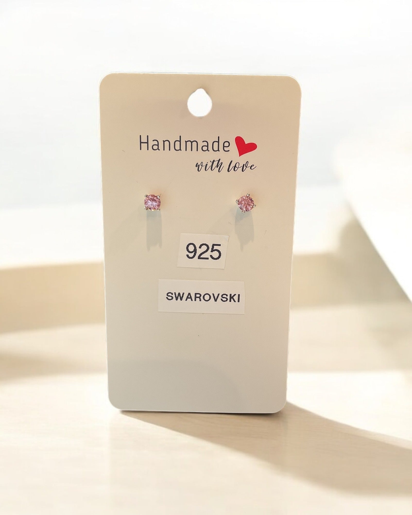 Bling Collection - Moissanite Stud Designer Earrings (Sterling)