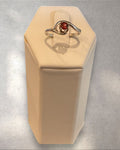 Affordable Luxury Collection - Garnet Gemstone Ring (Sterling)