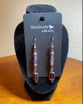 Amethyst Casual Earrings
