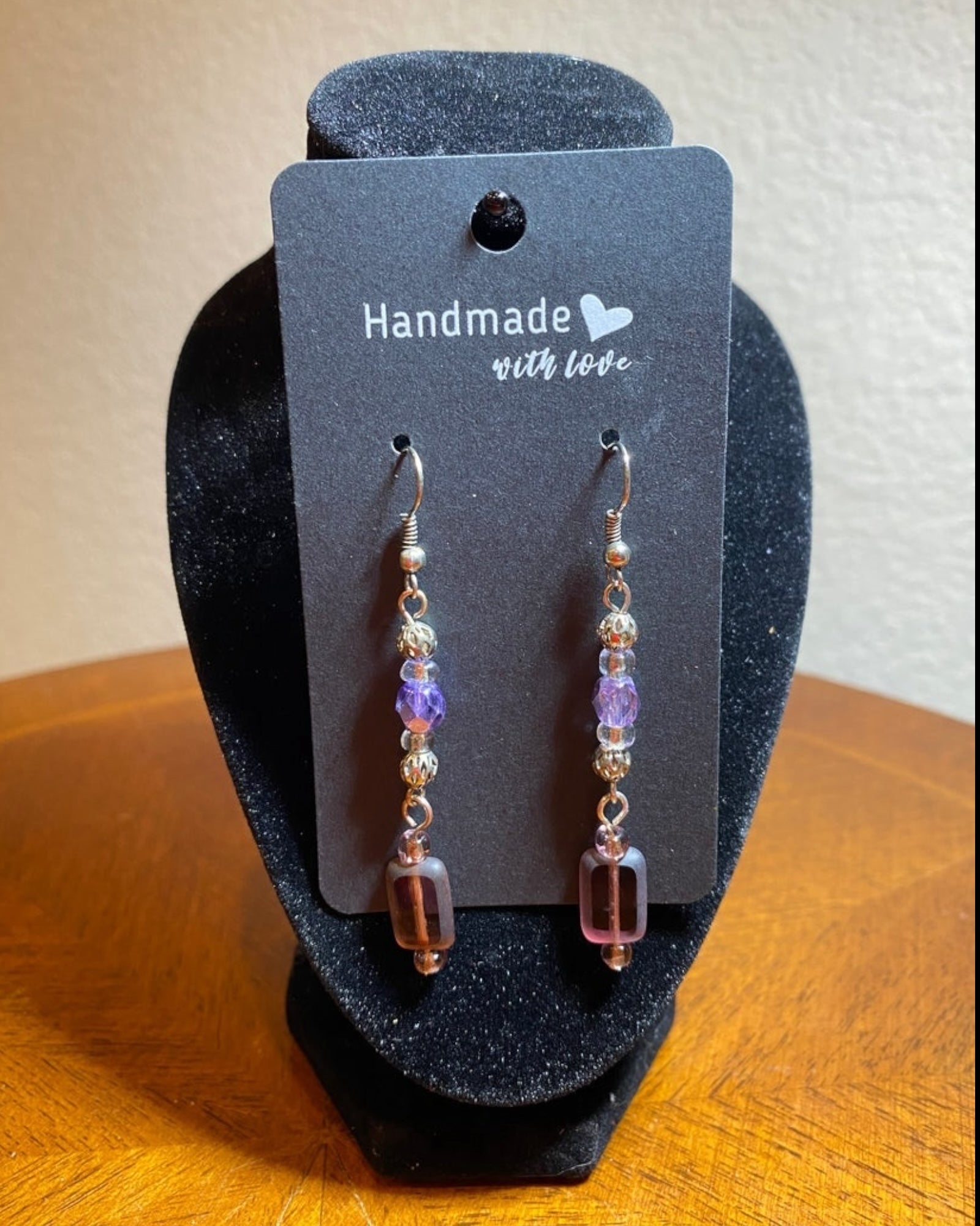 Amethyst Casual Earrings
