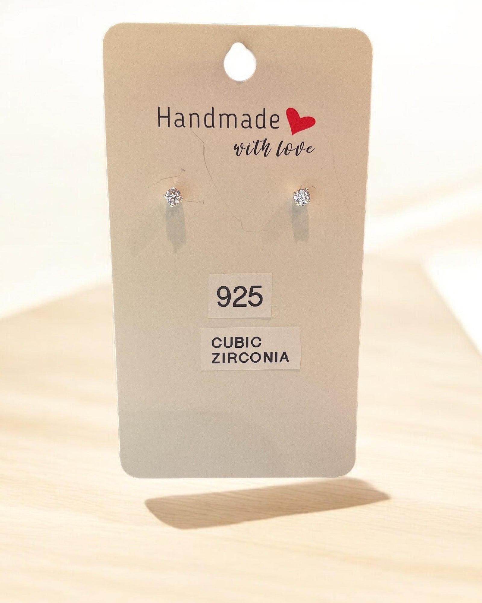 Bling Collection - Moissanite Stud Designer Earrings (Sterling)