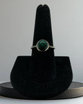 Bling Collection - Malachite Gemstone Ring (Sterling)