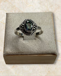 Bling Collection - Blue Topaz Gemstone Ring (Sterling)