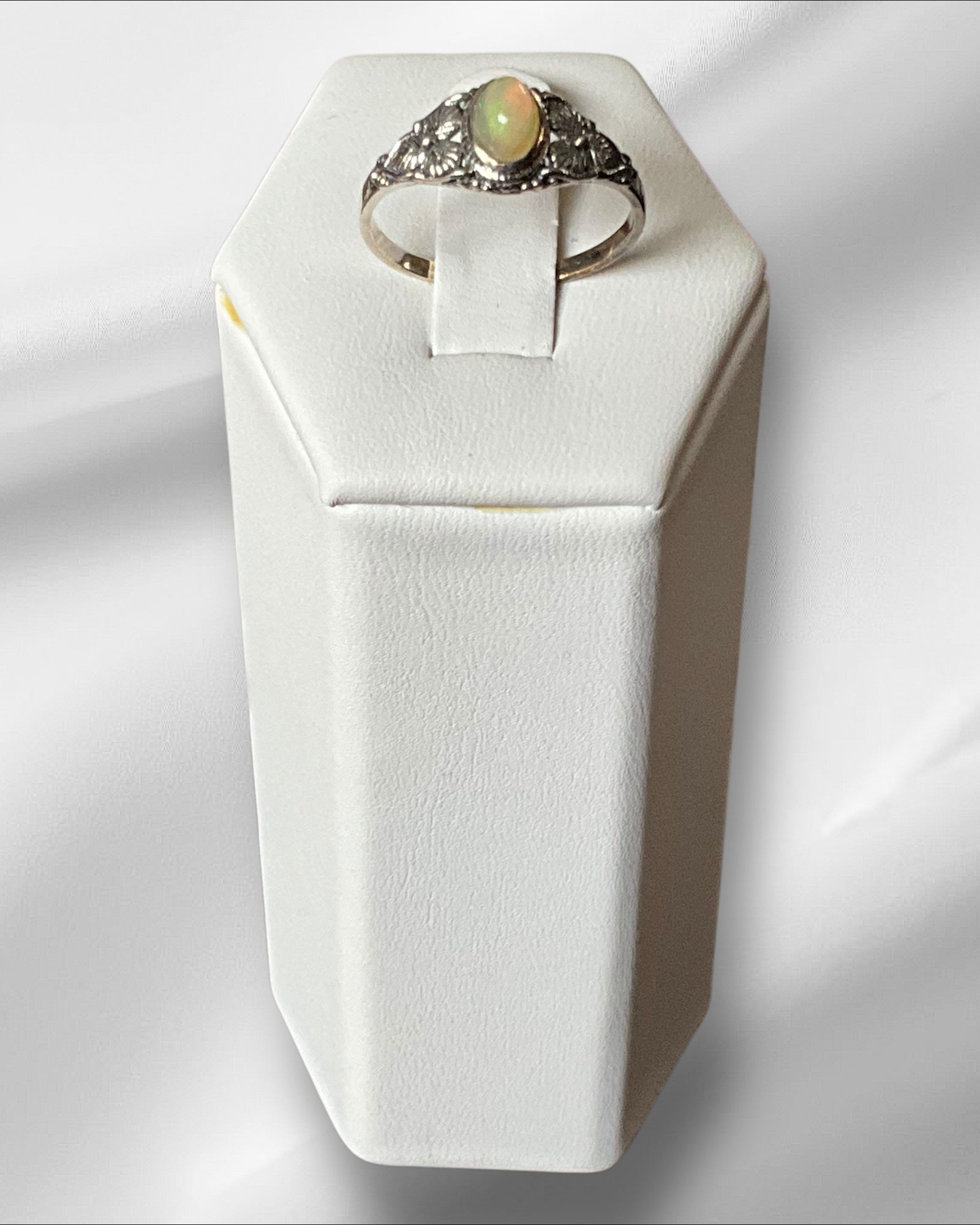 Bling Collection - Opal Gemstone Ring (Sterling)