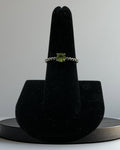 Bling Collection - Peridot Gemstone Ring (Sterling)