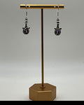 Bling Collection - Amethyst Designer Earring - (Sterling)