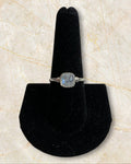 Bling Collection - Moonstone Gemstone Ring (Sterling)