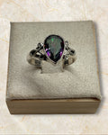 Bling Collection - Mystic Topaz Gemstone Ring (Sterling)