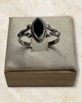 Bling Collection - Onyx Gemstone Ring (Sterling)