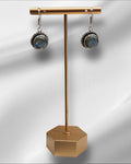 Bling Collection - Labradorite Designer Earrings (Sterling)