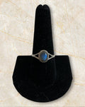Bling Collection - Labradorite Gemstone Ring (Sterling)