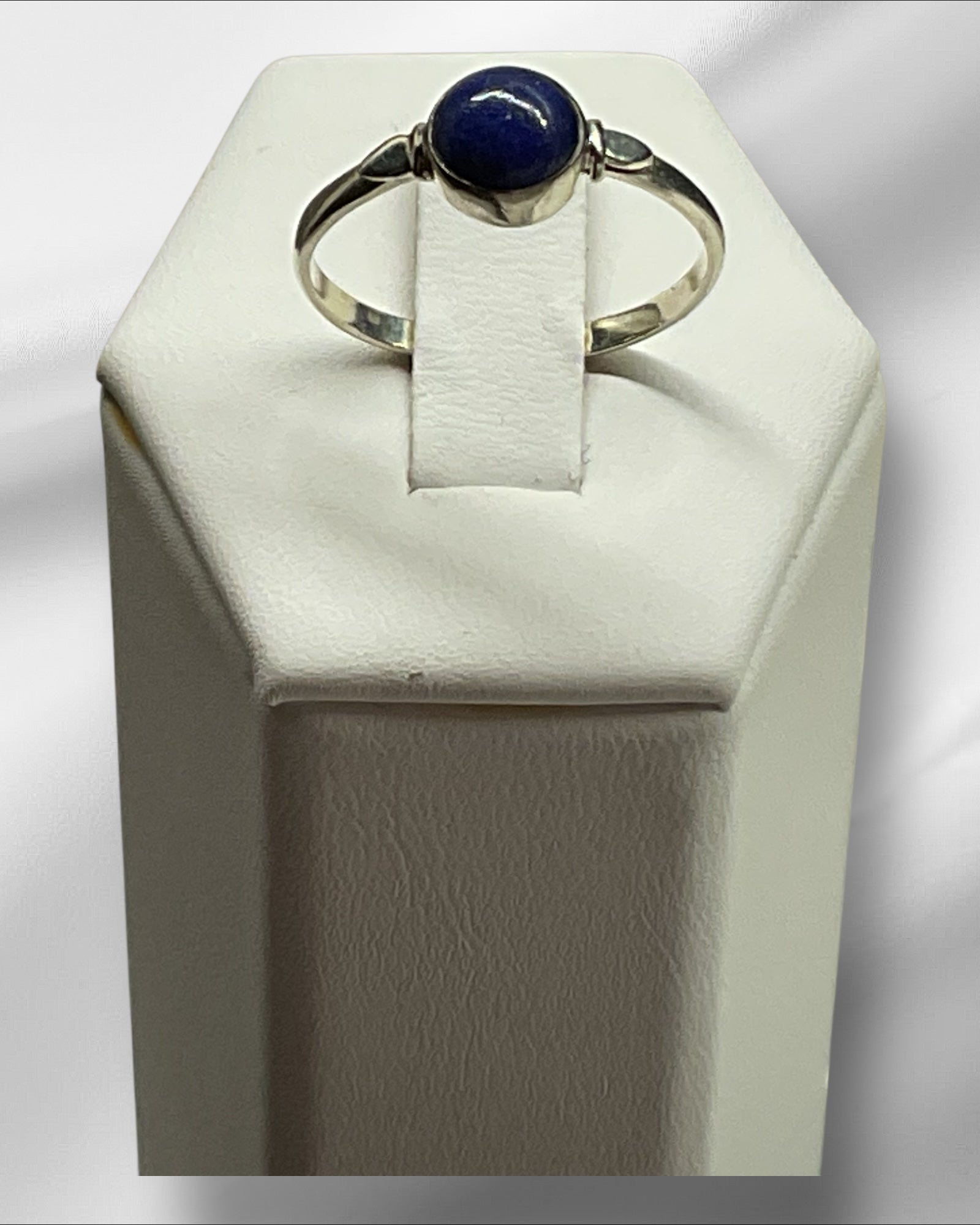Bling Collection - Lapis Lazuli Gemstone Ring (Sterling)