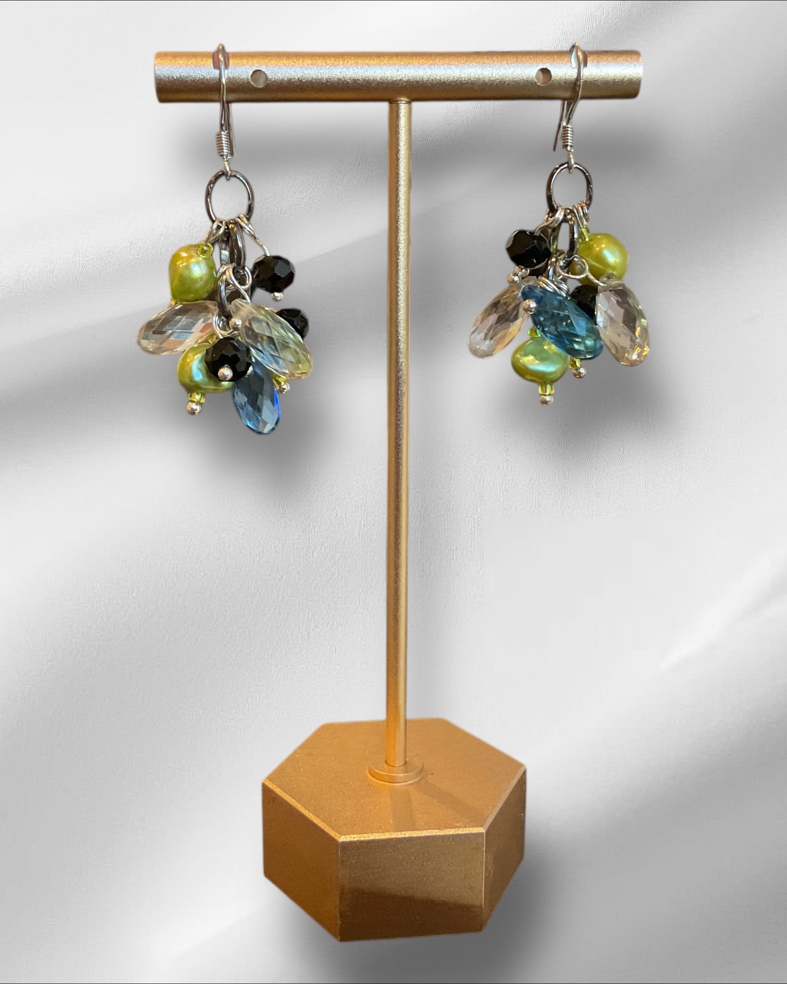 Bling Collection - Pearl Designer Earring (Sterling)