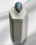 Bling Collection - Larimar Gemstone Ring (Sterling)
