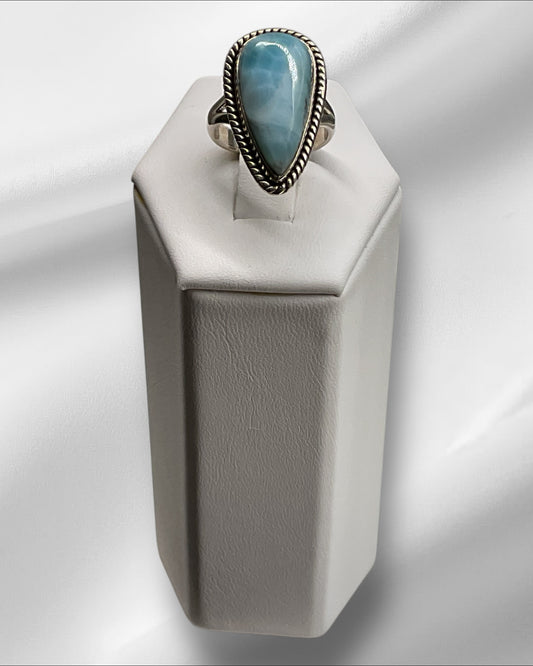 Bling Collection - Gemstone Ring (Larimar)
