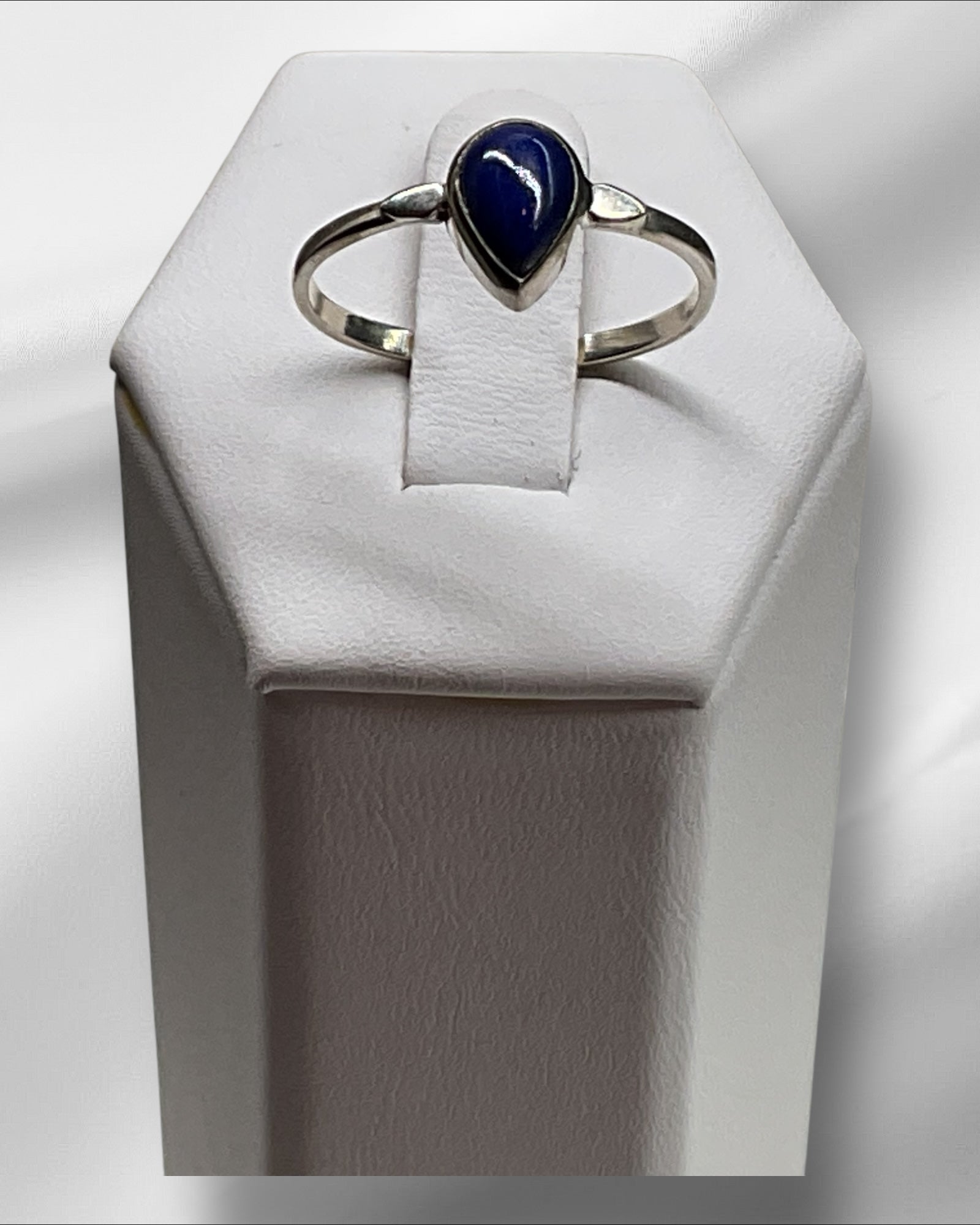 Bling Collection - Lapis Lazuli Gemstone Ring (Sterling)