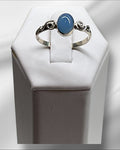 Bling Collection - Chalcedony Gemstone Ring (Sterling)