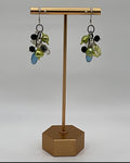 Bling Collection - Lime Green Freshwater Pearl Chandelier Designer Earrings (Sterling)