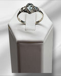 Bling Collection - Blue Topaz Gemstone Ring (Sterling)