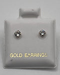 Bling Collection - Moissanite Stud Designer Earrings (Sterling)